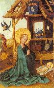 Lochner, Stephan Adoration of the Child oil